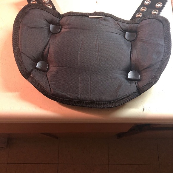 Adult Battle BackPlate Electric Green Smiling Face - Picture 2 of 2